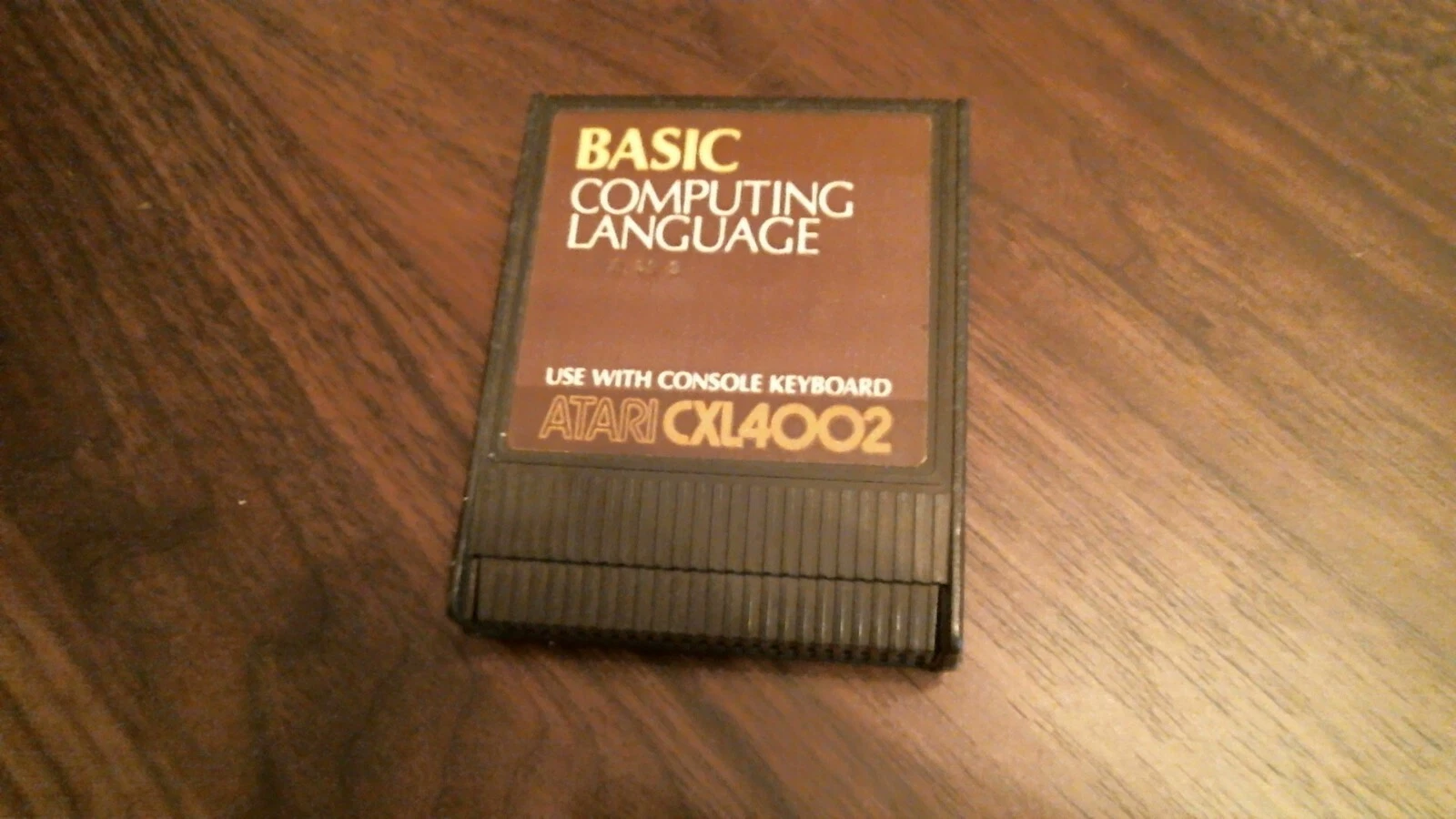 ATARI Basic Computing Language cartridge CXL4002 - Warner Communications