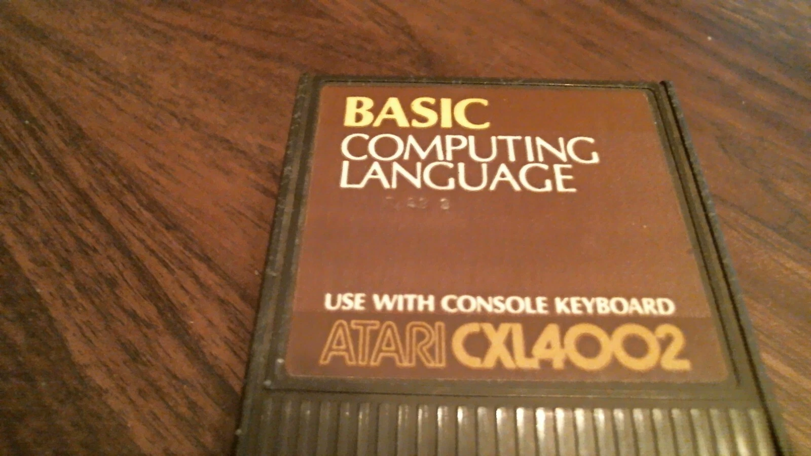 ATARI Basic Computing Language cartridge CXL4002 - Warner Communications - image 2