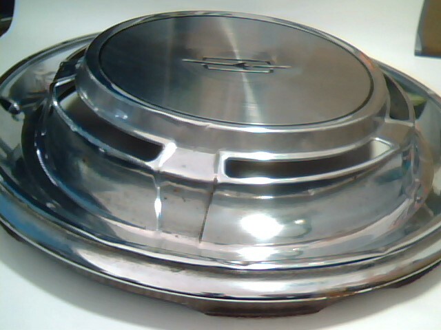 Vintage 1970 Oldsmobile F8 Stainless 5 Slot 14 Inch Wheel Cover Hub Cap OEM Used - image 4