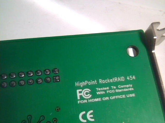 HighPoint RocketRAID 454 4-Channel ATA RAID 5 HPT374 - image 5