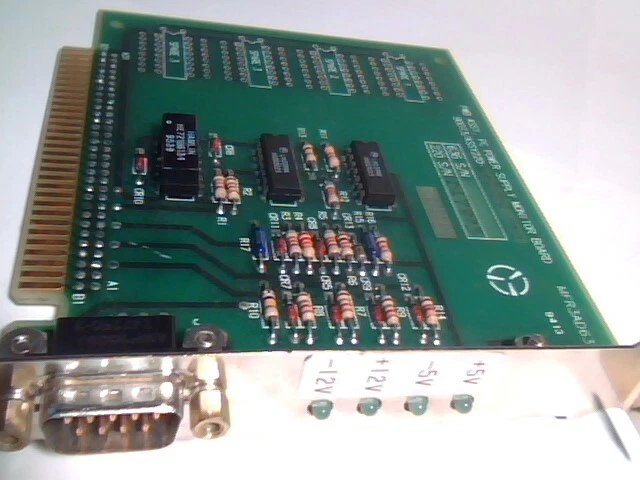 PC Power Supply Monitor Board ISA 8-bit vintage 90073 MFR3AD63 - image 4
