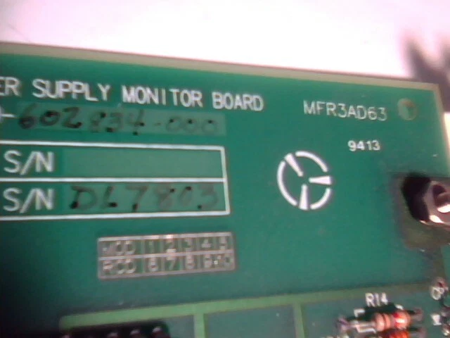 PC Power Supply Monitor Board ISA 8-bit vintage 90073 MFR3AD63 - image 6