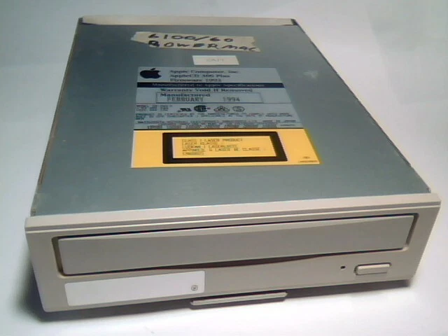 AppleCD 300 PLUS SCSI CDROM Drive CD-503-C Firmware 1993 PowerMac 6100/60
