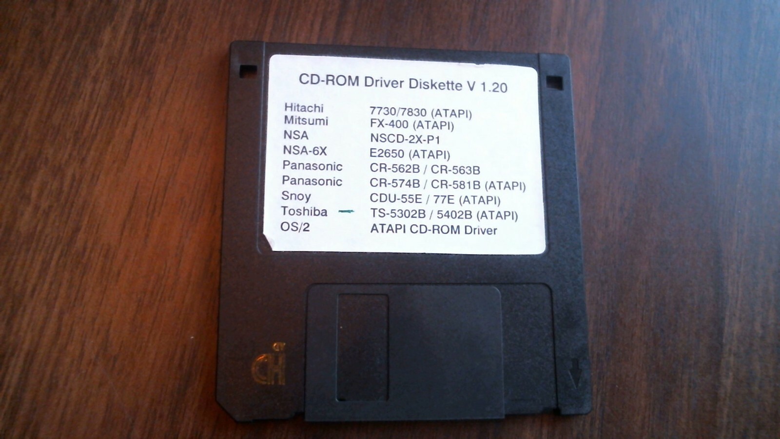 CD-ROM Driver Diskette Hitachi Mitsumi NSA Panasonic Sony - floppy disk 3.5 inch - image 2