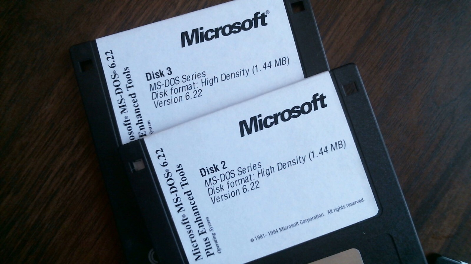 Microsoft MS-DOS 6.22 operating system floppy disks 3.5 inch - image 3