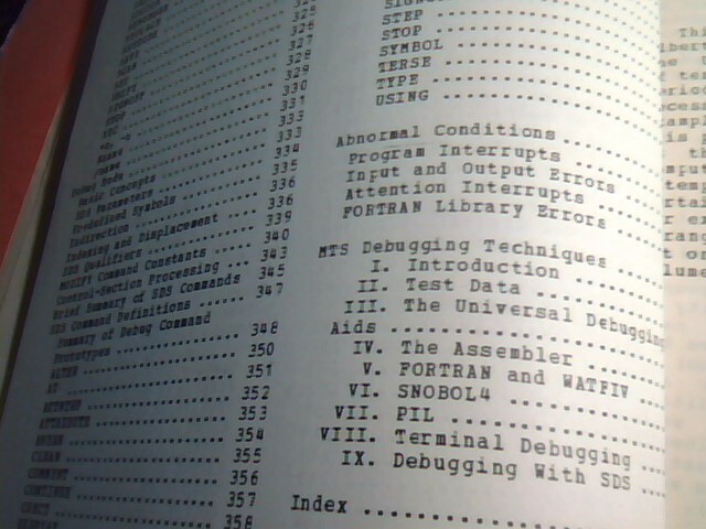 MTS Michigan Terminal System IBM 370 1st Edition 1971 Volume 1, 440 pages - image 8