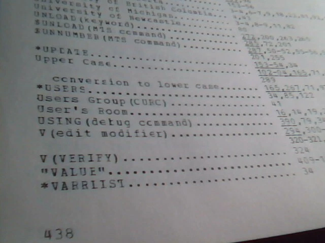 MTS Michigan Terminal System IBM 370 1st Edition 1971 Volume 1, 440 pages - image 10