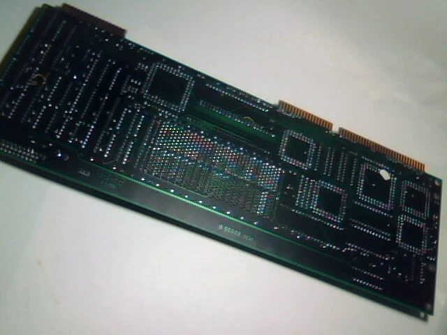 Rare 286 CPU Computer Card HETRA PC 286 AT CPU 81525 CHIPS P82A 1990 - image 5