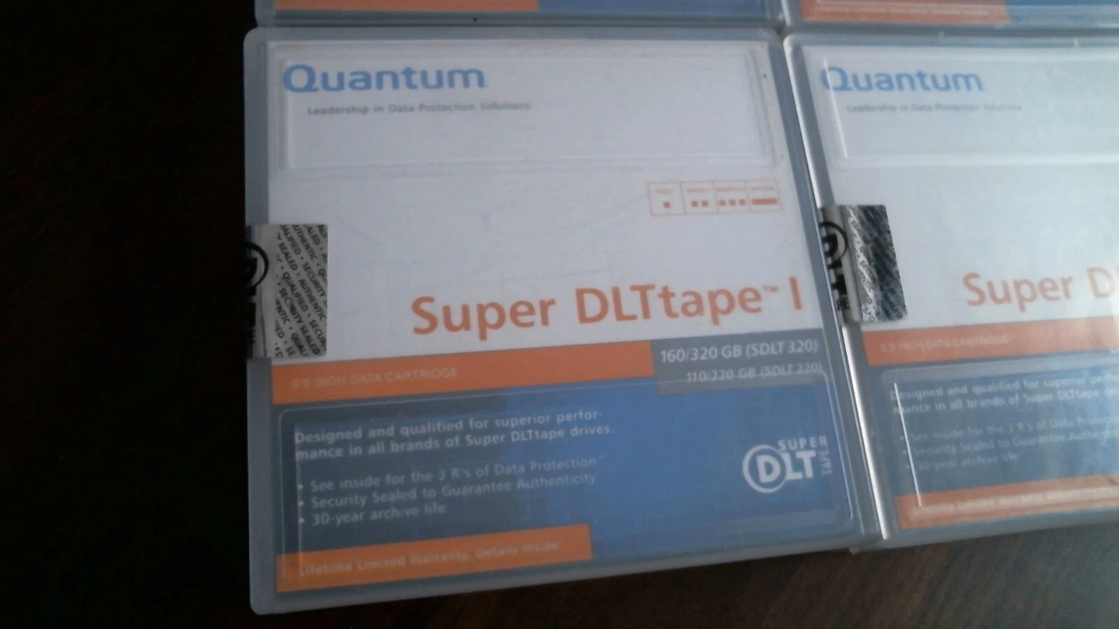 Quantum Super DLTtape I 0.5 inch data cartridge 160/320 GB SDLT 320 - image 2