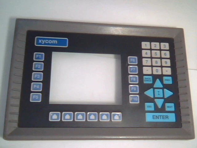 Xycom 121092-001/A Interface Front Panel STI 121092001A industrial controller