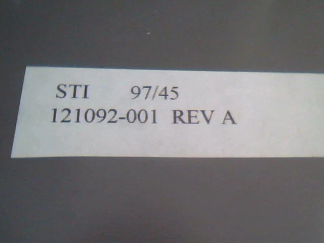Xycom 121092-001/A Interface Front Panel STI 121092001A industrial controller - image 5