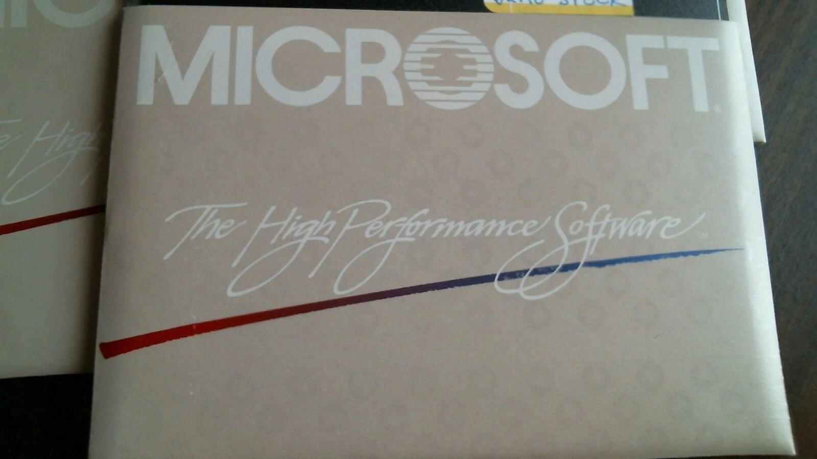 Microsoft Word Processing System IBM - Demo stock - floppy disk 5.25 inch - image 2