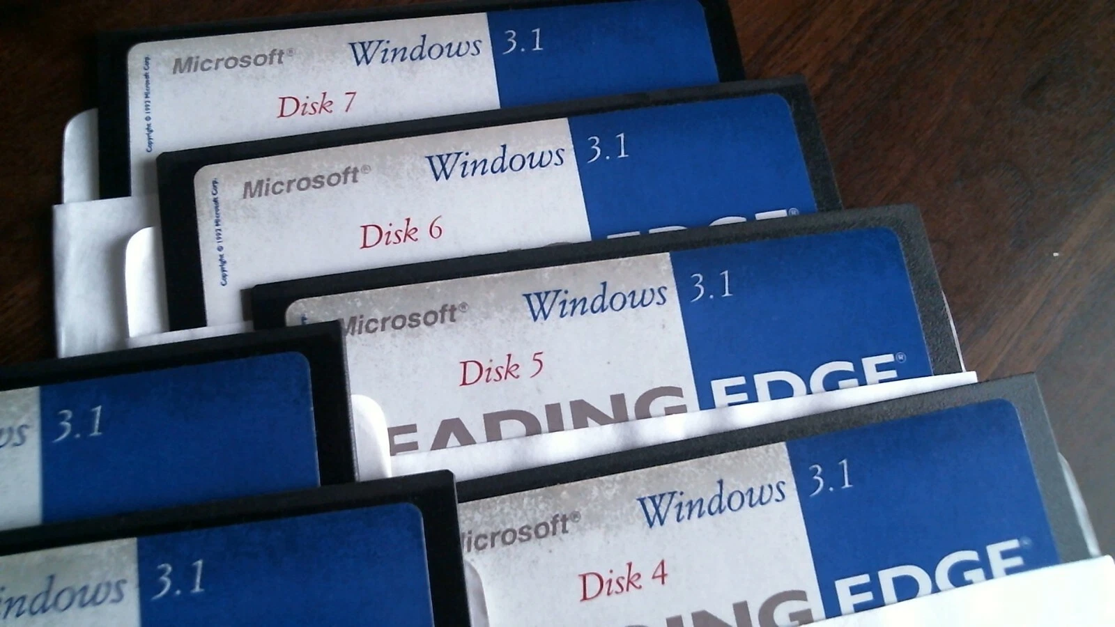 Microsoft Windows 3.1 - Leading Edge 1992 - floppy disk 5.25 inch - image 4