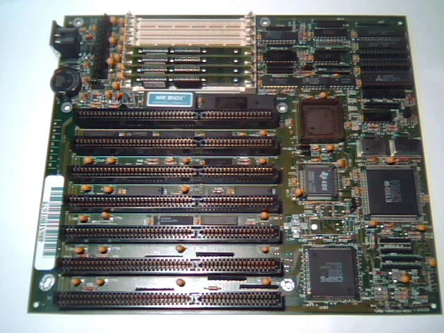 486 Motherboard 486SLC ETEQ ET486SLC2 TX486SLC/E 7 ISA slots Mr. BIOS 61G7528