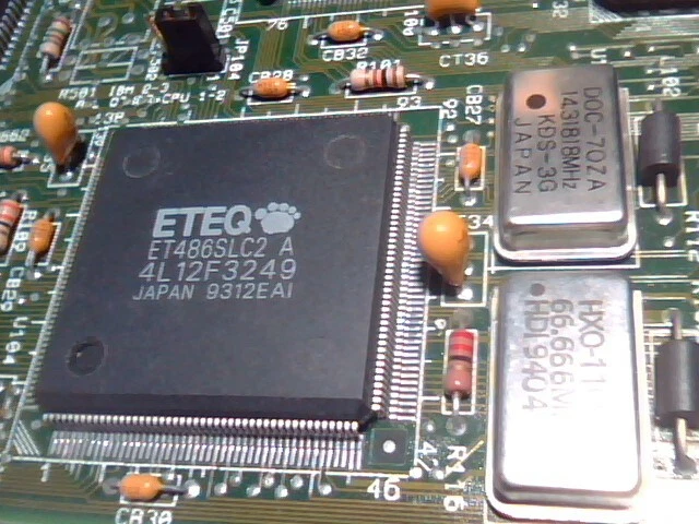 486 Motherboard 486SLC ETEQ ET486SLC2 TX486SLC/E 7 ISA slots Mr. BIOS 61G7528 - image 7