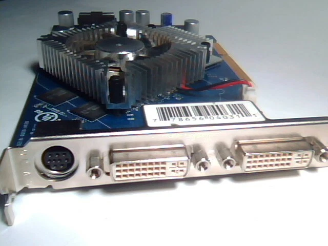nVidia P218 Dual DVI TV 128MB DDR3 AGP 8X Video Card Geforce 6600 GT NV43 - image 3