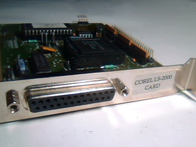 Corel SCSI LS-2000 SCSI 8-bit ISA Card IBM PC/XT with BIOS Vintage - image 3