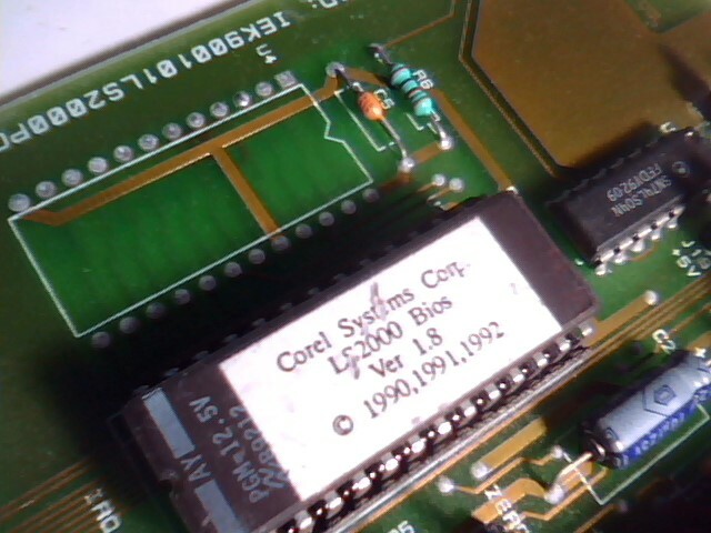 Corel SCSI LS-2000 SCSI 8-bit ISA Card IBM PC/XT with BIOS Vintage - image 5