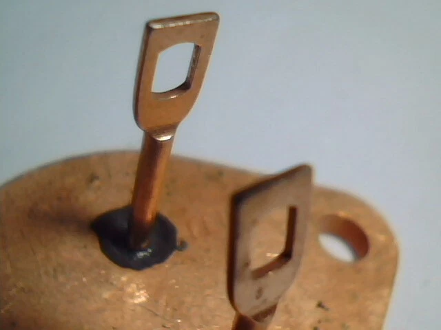 qty2 NEW TI Texas Instruments 2N514A Power Transistor Gold Plated NOS (Motorola) - image 8