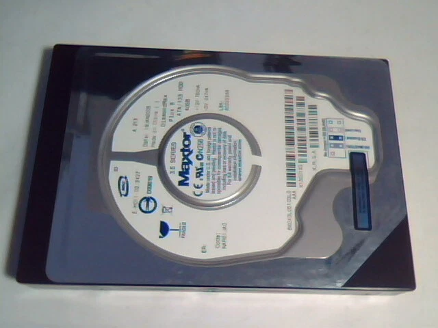 Hard Disk Drive IDE 40-pin Maxtor DiamondMax Plus 8 ATA/133 HDD 40GB 06 ✅TESTED