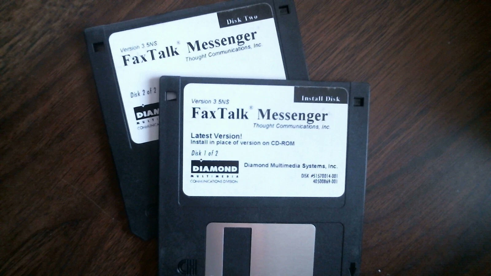 FaxTalk Messenger Install 3.5NS Diamond Multimedia - floppy disks 3.5 inch