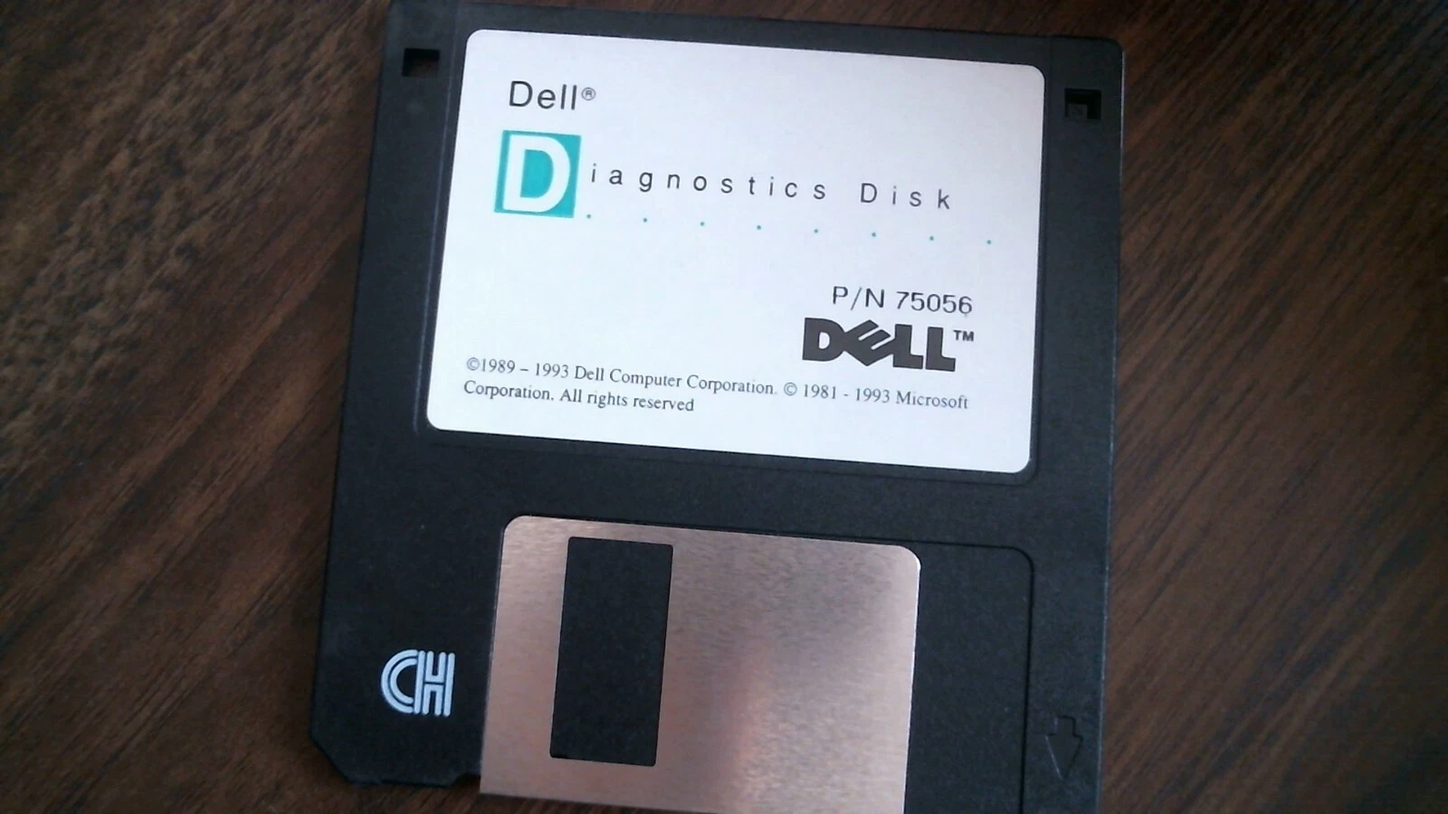 Dell Diagnostic Disk P/N 75056 - floppy disk 3.5 inch - image 2
