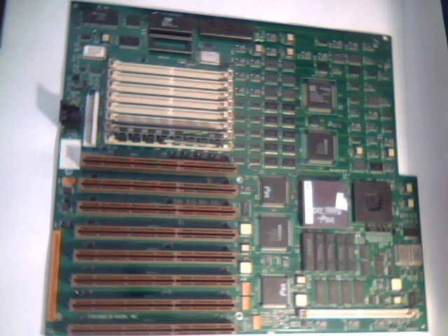 Honkin Big 486 Motherboard Anigma AN486EISA EISA ISA slots rare CPU support chip