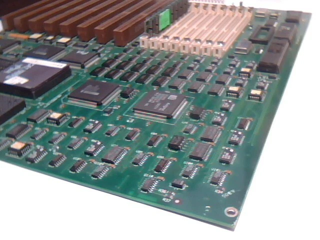 Honkin Big 486 Motherboard Anigma AN486EISA EISA ISA slots rare CPU support chip - image 5