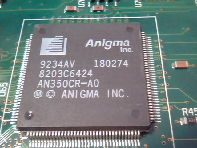 Honkin Big 486 Motherboard Anigma AN486EISA EISA ISA slots rare CPU support chip - image 8