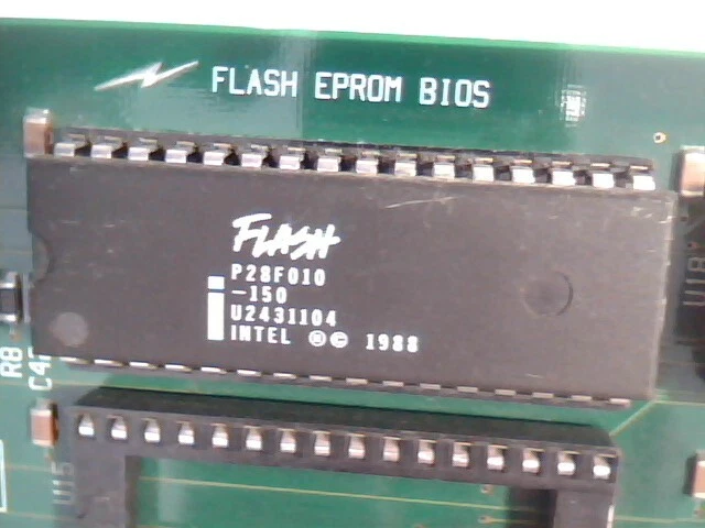 Honkin Big 486 Motherboard Anigma AN486EISA EISA ISA slots rare CPU support chip - image 9