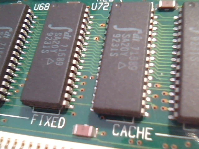 Honkin Big 486 Motherboard Anigma AN486EISA EISA ISA slots rare CPU support chip - image 10