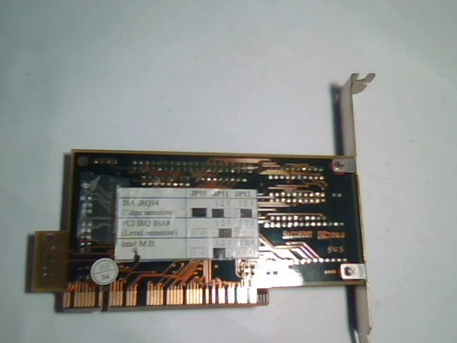 IP100-1.10 IDE DMA PCI Controller Card with OPTI 82c621 - unusual config options - image 2