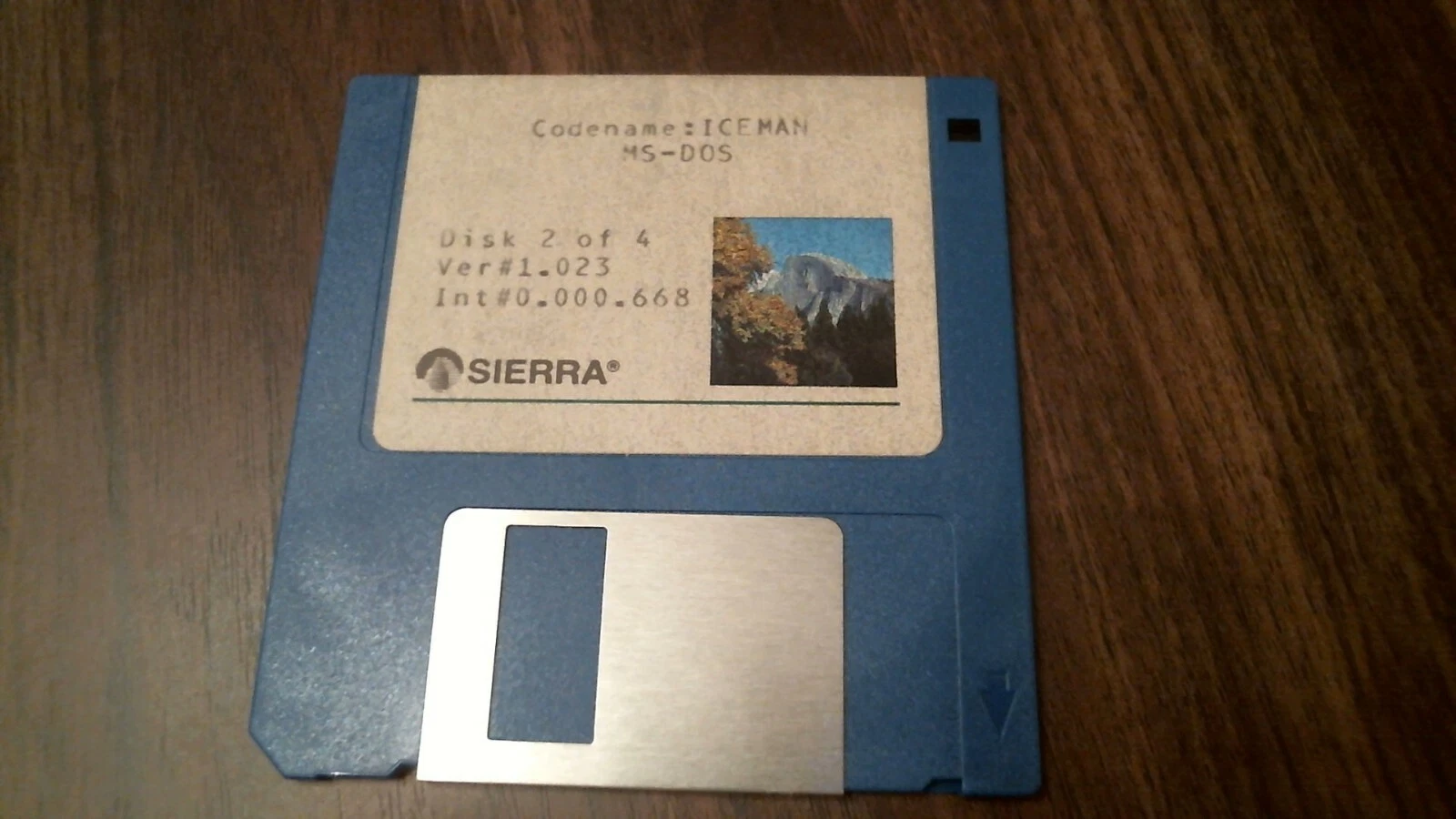 Sierra Codename: Iceman MS-DOS - DISK 2 ONLY - floppy disk 3.5 inch - image 2