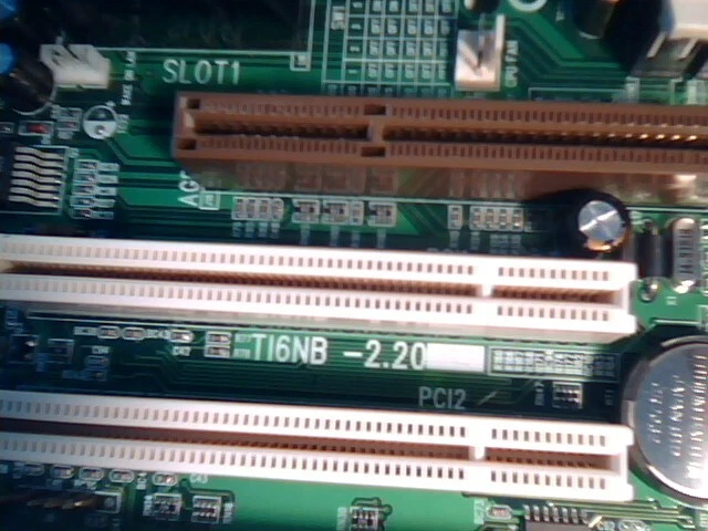 Motherboard Pentium Slot1 TMC TI6NB BX v2.20 440BX may be new ✅TESTED - image 2