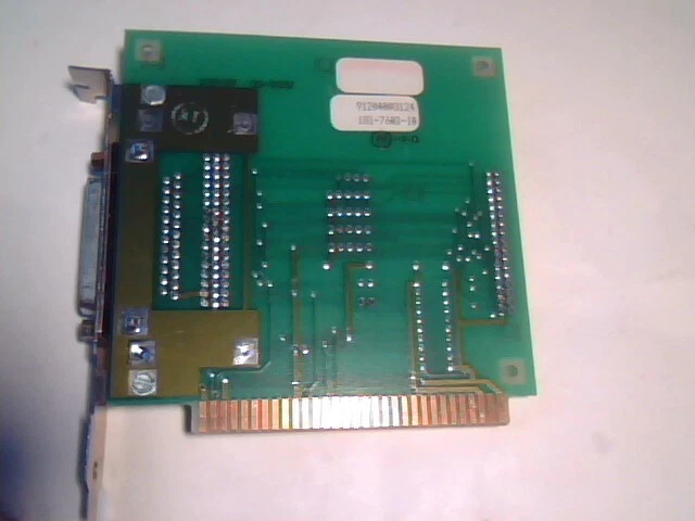 ISA Adapter I/O Board Card to route internal floppy to external 25-pin floppy - image 2