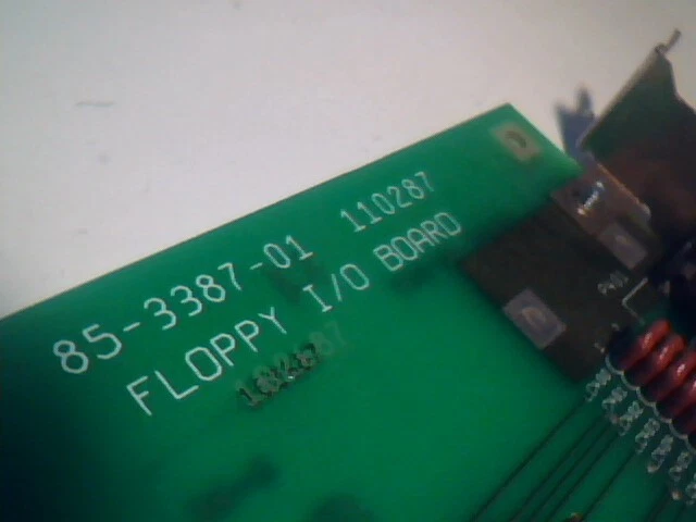 ISA Adapter I/O Board Card to route internal floppy to external 25-pin floppy - image 4