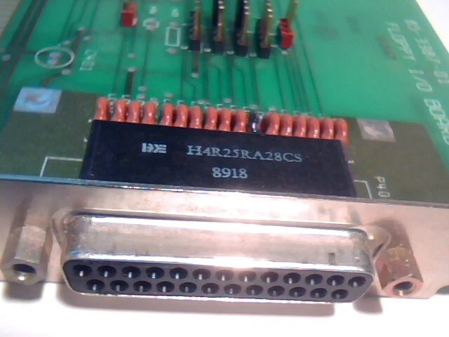 ISA Adapter I/O Board Card to route internal floppy to external 25-pin floppy - image 6