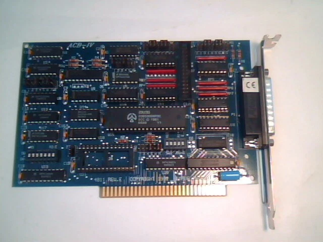SEALEVEL ACB-IV 4011 RevE 8-bit ISA card dual RS-530/422/485 sync/async ports