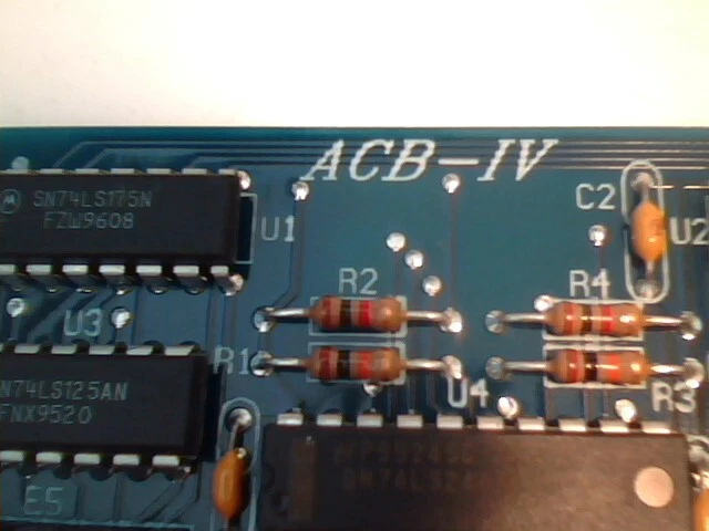 SEALEVEL ACB-IV 4011 RevE 8-bit ISA card dual RS-530/422/485 sync/async ports - image 4