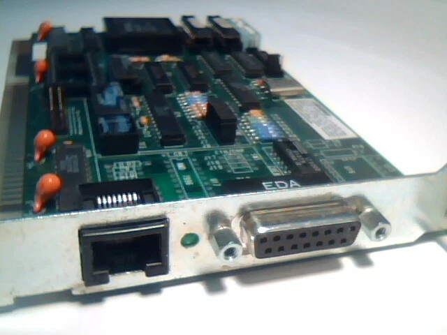 Everex EV2027 00698-0001 Ethernet NIC Card 16-bit ISA Twisted Pair SEEQ NQ8005 - image 4