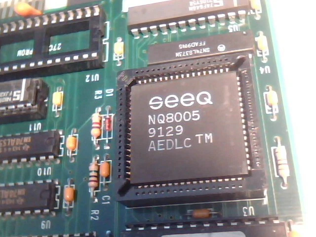 Everex EV2027 00698-0001 Ethernet NIC Card 16-bit ISA Twisted Pair SEEQ NQ8005 - image 10