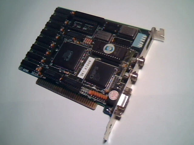 Video Graphics Card TwinHead SuperEGA SEGA 8Bit ISA - very rare
