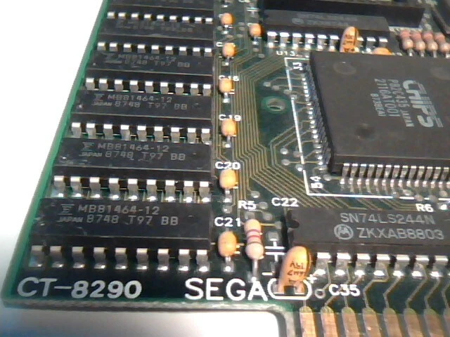 Video Graphics Card TwinHead SuperEGA SEGA 8Bit ISA - very rare - image 5