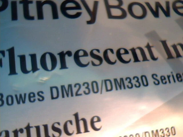NEW GENUINE PITNEY BOWES 765-3 Red Fluorescent Ink Cartridge for DM230 DM330 - image 3