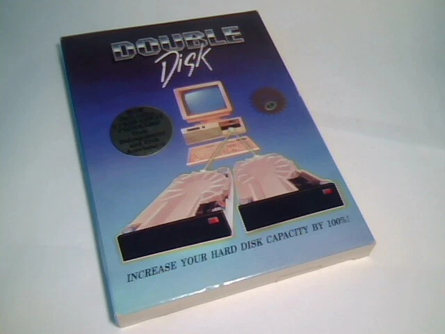 Box and Manuals for DoubleDisk Double Disk v2.6 vintage