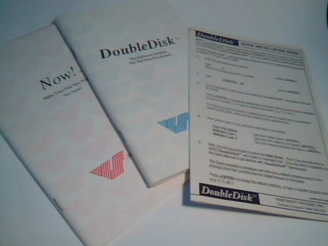 Box and Manuals for DoubleDisk Double Disk v2.6 vintage - image 4