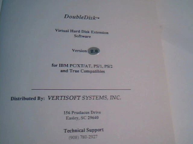 Box and Manuals for DoubleDisk Double Disk v2.6 vintage - image 6