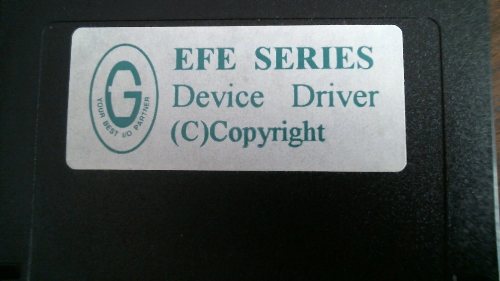 EFE Series Device Driver G I/O Partner - floppy disk 3.5 inch - image 2