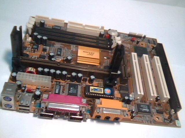 Motherboard Pentium Slot1 PCChips MB-M761 rev 3.1B PC100 BX AGP SoundPro ✅TESTED - image 2