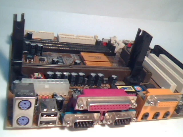Motherboard Pentium Slot1 PCChips MB-M761 rev 3.1B PC100 BX AGP SoundPro ✅TESTED - image 3